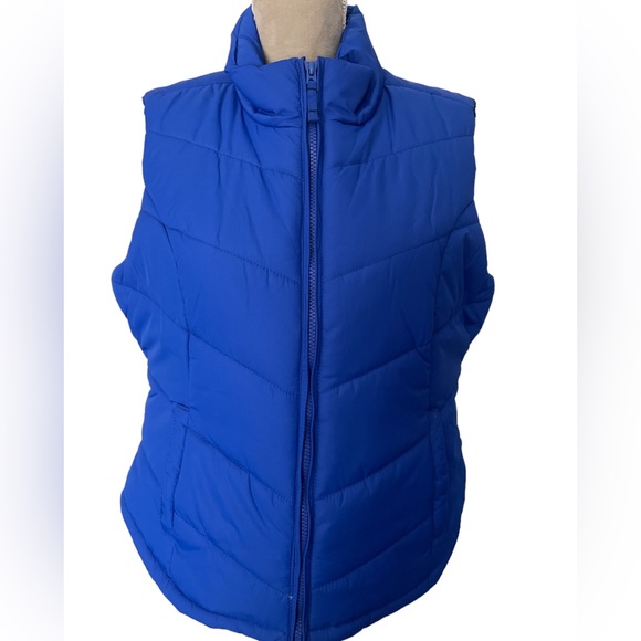 NWT Aeropostale Royal Blue Puffer Vest Size XL - Picture 9 of 10